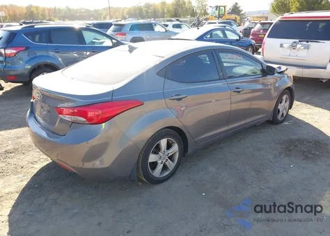 2013 Hyundai Elantra Gls из США, поврежденный, VIN 5NPDH4AE5DH240603